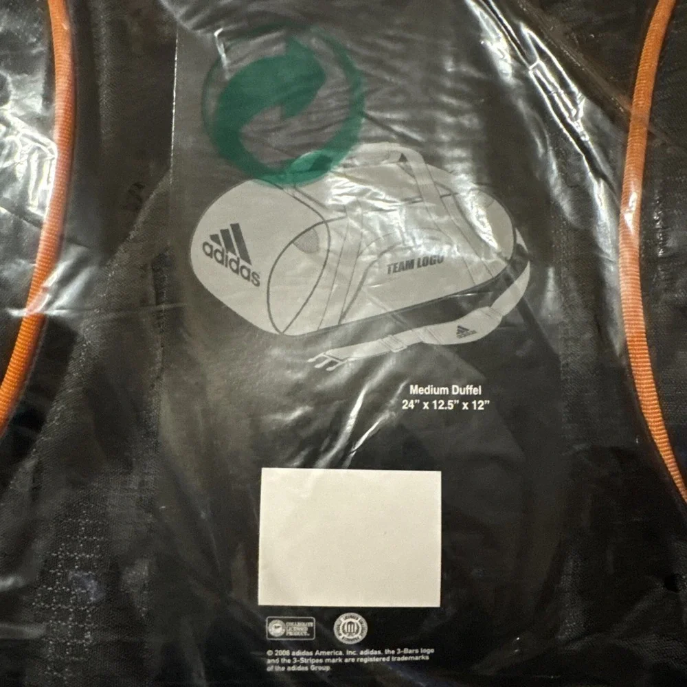 Tennessee Volunteers Adidas Medium Duffel Bag NWT